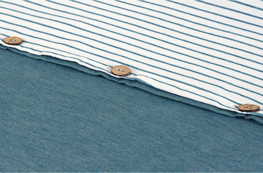 SteweHome Σετ Διπλή 200x220cm Ριγέ