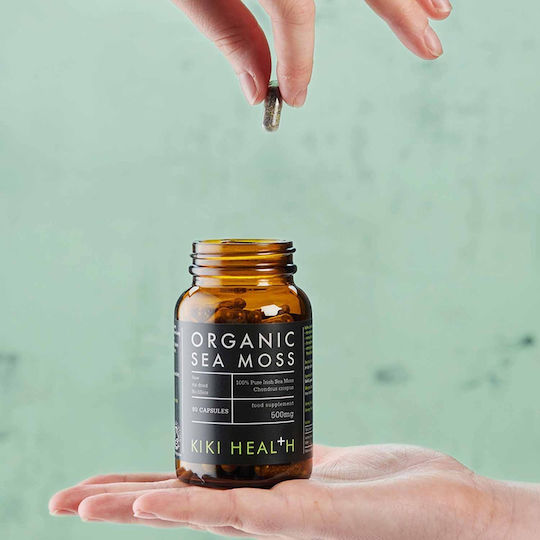 Kiki Health Organic Sea Moss 500mg 90 φυτικές κάψουλες