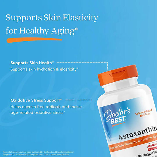 Doctor's Best Astaxanthin with AstaReal 6mg 90 Softgels