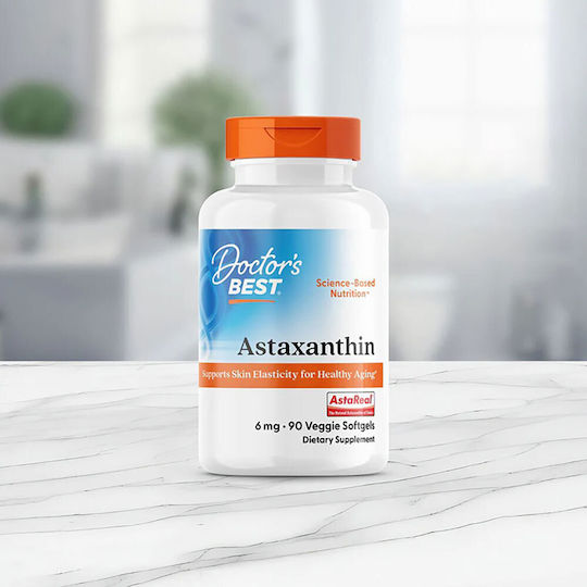 Doctor's Best Astaxanthin with AstaReal 6mg 90 Softgels