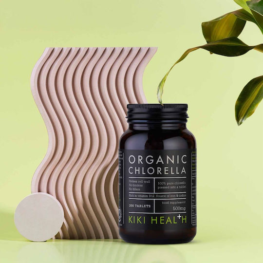 Kiki Health Organic Chlorella 500mg 200 ταμπλέτες