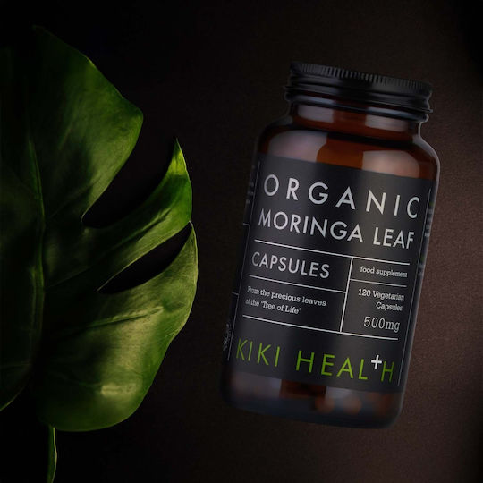 Kiki Health Moringa Leaf Organic 500 Mg [120 Κάψουλες]