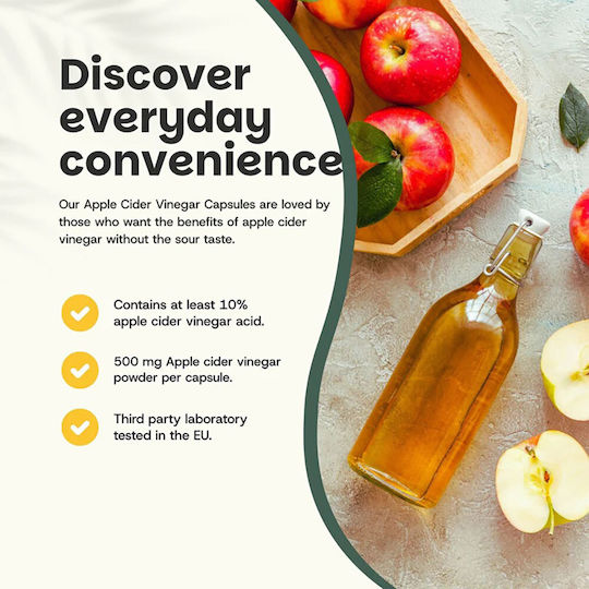 Cupplement Apple Cider Vinegar Extract 500mg 60 κάψουλες