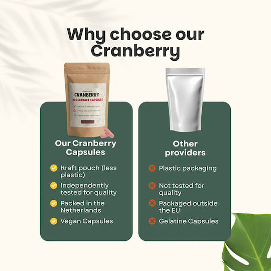 Cupplement Cranberry Extract 400mg 60 κάψουλες