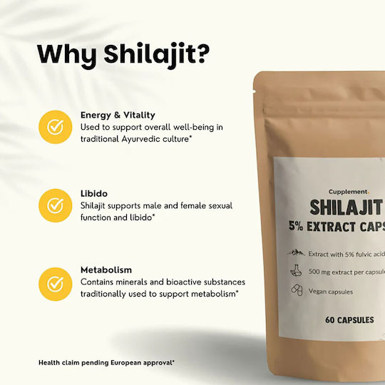 Cupplement Shilajit Extract 60 κάψουλες Natural