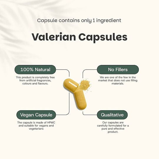 Cupplement Valerian Extract 400mg 60 κάψουλες