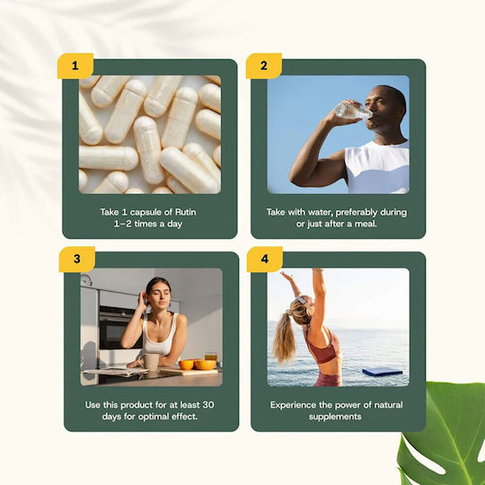 Cupplement Rutin Extract 500mg 60 Capsules