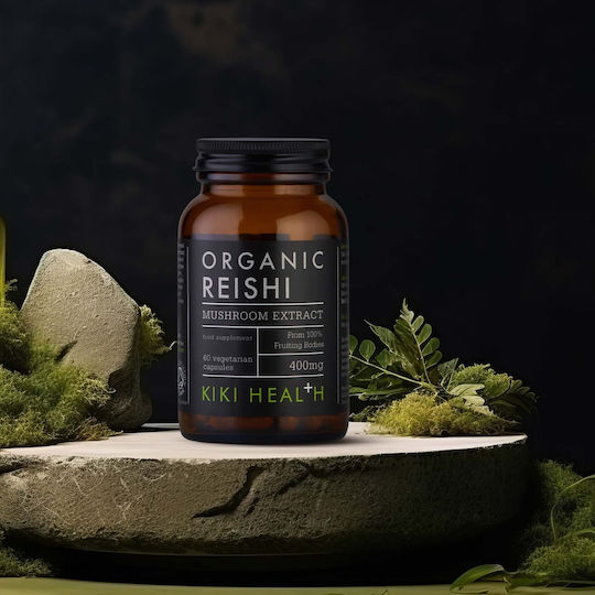 Kiki Health Organic Reishi 400mg 60 φυτικές κάψουλες