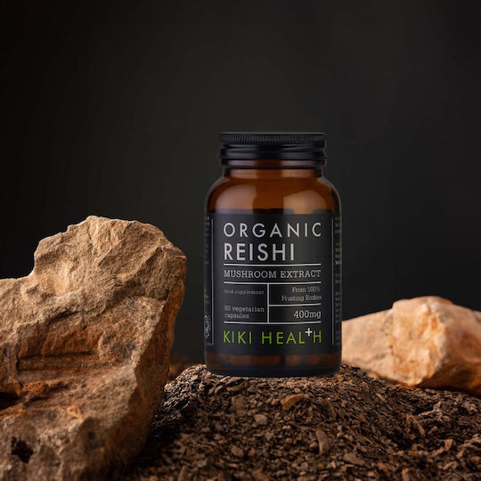 Kiki Health Organic Reishi 400mg 60 φυτικές κάψουλες