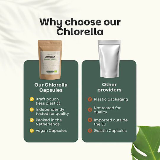 Cupplement BIO Chlorella 500mg 300 ταμπλέτες
