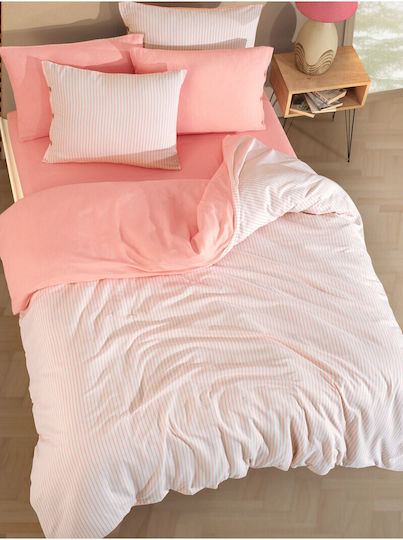 SteweHome Bettbezüge Set Einheiten 160x220cm Gestreift