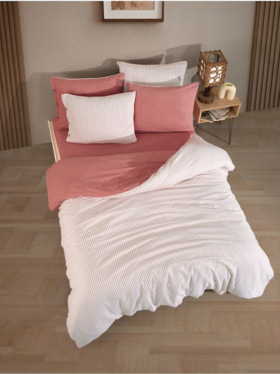 SteweHome Bettbezüge Set Einheiten 160x220cm Gestreift