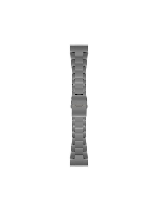 Safety Strap Garmin 26 Millimeters Titanium Alloy Quick Release Gray
