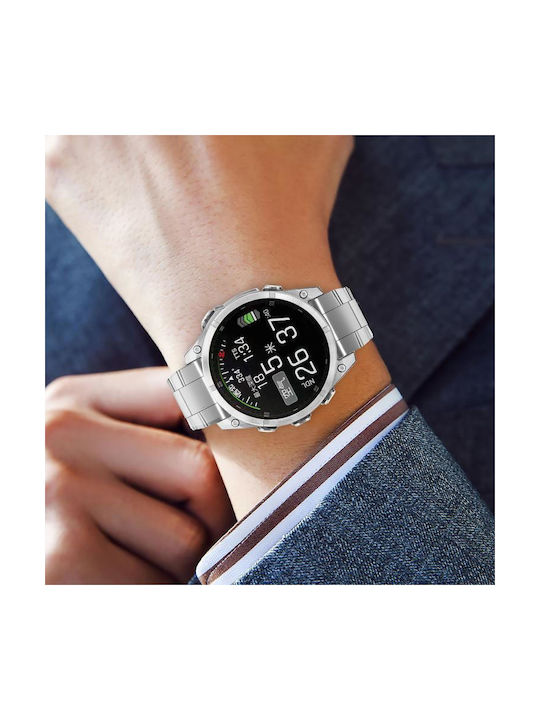 Garmin 22 Millimeter Safety Titanium Alloy Quick Release Watch Strap Silver