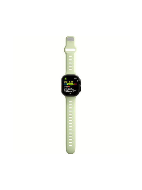 Nomad Silicone Strap With Pin Green Apple Watch 44/45/46mm/Ultra 49mm