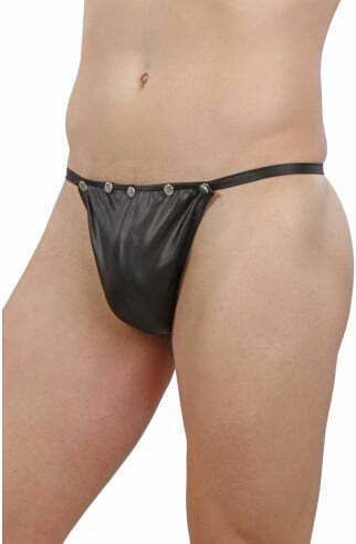 Soiemio Ανδρικό Sexy String Μαύρο