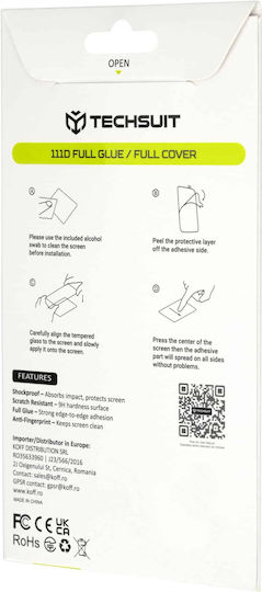 Techsuit 0.33mm Full Glue Full Face Tempered Glass (Xiaomi 17T)