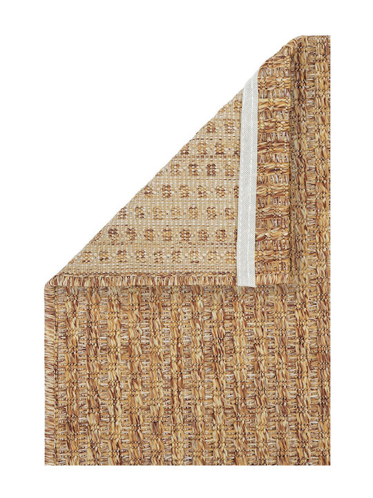 SteweHome Covor De Bucătărie Rectangular Cu Strat Antiderapant Maro 100x150cm