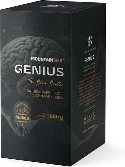 Mountaindrop Genius 800mg Συμπλήρωμα για την Μνήμη & τη Συγκέντρωση 450gr