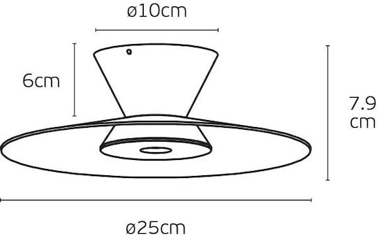VK Lighting Πλαφονιέρα LED VK Lighting Πλαφονιέρα LED