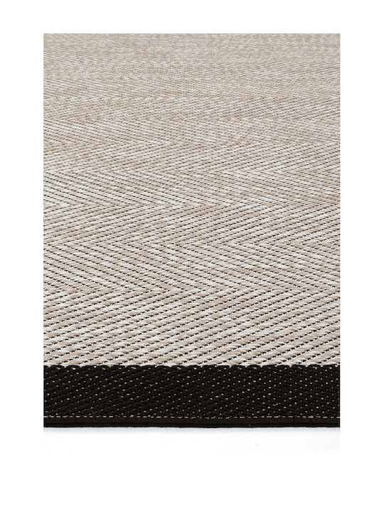 SteweHome Kitchen Runner Mat with Non-Slip Backing Black 80x150cm