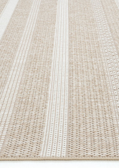 SteweHome Kitchen Runner Mat with Non-Slip Backing Straw 80x150cm
