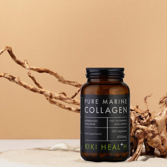 Kiki Health Pure Marine Collagen 450мг 150 вегетариански капсули