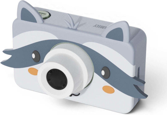 The Zoofamily Zoo Friends Ρακούν Παιδική Φωτογραφική Μηχανή 32MP Λευκή