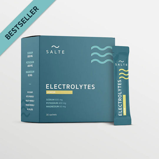 Salte Electrolytes Λεμόνι 30 φακελίσκοι