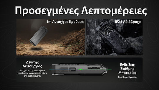 NiteCore Emr16, Mrm10 Συσκευή Υπερήχων