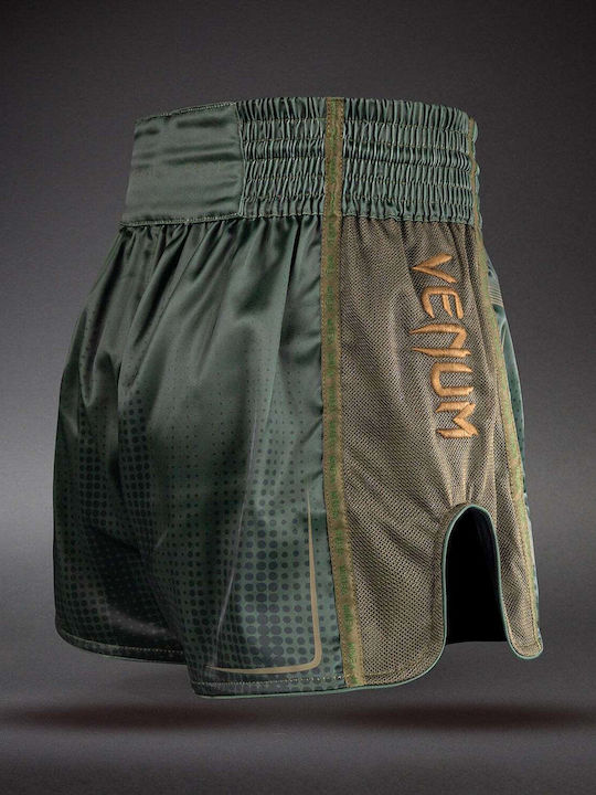 Muay Thai Shorts Venum Stealth Muay Thai Shorts Khaki Dark Green