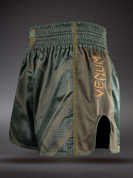 Muay Thai Shorts Venum Stealth Muay Thai Shorts Khaki Dark Green