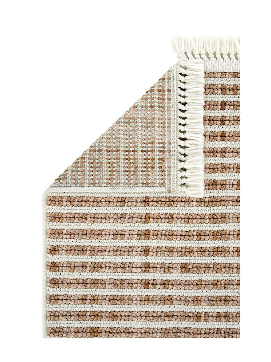 SteweHome Ορθογώνιο Χαλάκι Κουζίνας Καφέ 120x180εκ.