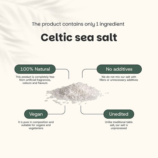Cupplement Celtic Sea Salt Κέλτικο Θαλασσινό Αλάτι 250γρ