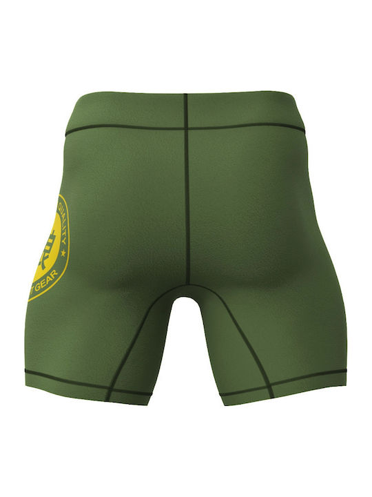 Okami Short Men's Martial Arts Leggings Green
