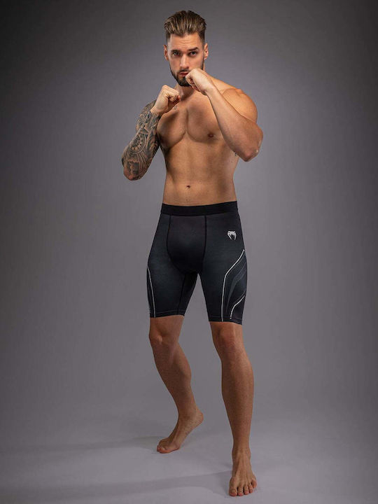 Venum Vale Tudo Short Men's Martial Arts Leggings Black