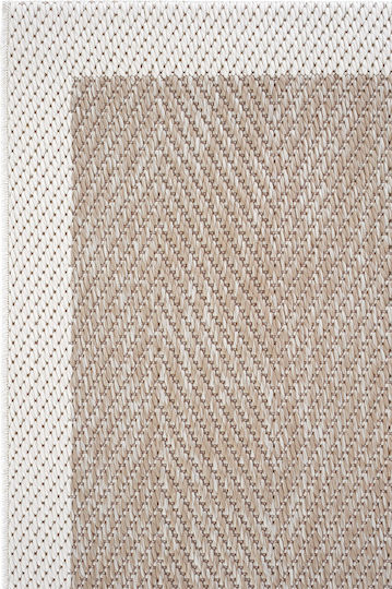 SteweHome Kitchen Runner Mat with Non-Slip Backing Beige 80x150cm