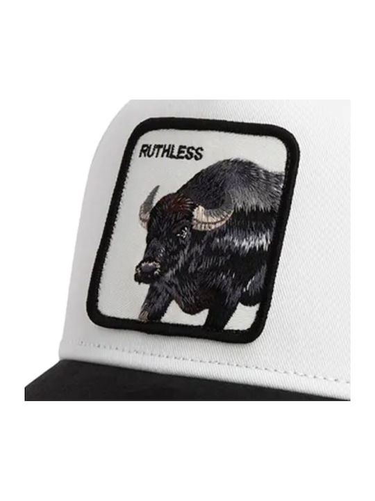 Goorin Bros Jockey Baseball Suede Ruthless Bull Black White