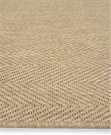 SteweHome Kitchen Runner Mat with Non-Slip Backing Beige 80x150cm