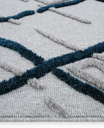 SteweHome Kitchen Runner Mat with Non-Slip Backing Scandinavian Style 80x200cm