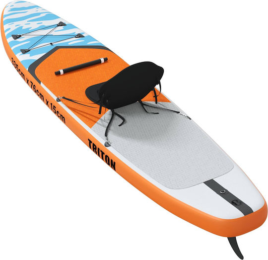 vidaXL Triton Φουσκωτή Σανίδα SUP με Μήκος 3.35m Μπλε
