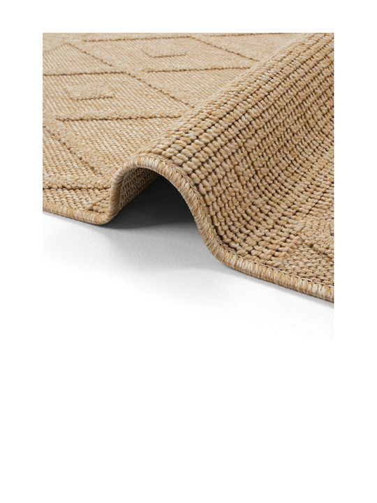 SteweHome Covor Rectangular de Bucătărie cu Strat Antiderapant Tip Paie 100x150cm