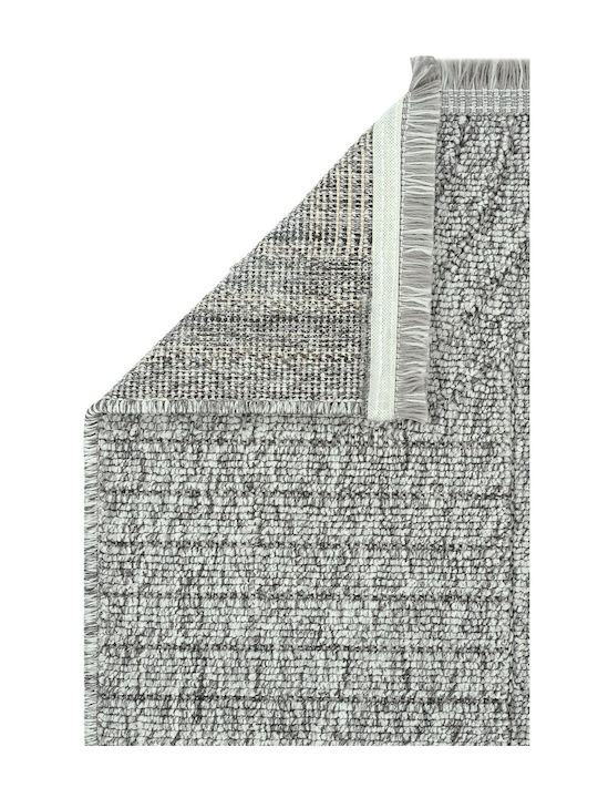 SteweHome Rectangular Kitchen Mat Waterproof with Non-Slip Backing Scandinavian 100x250cm