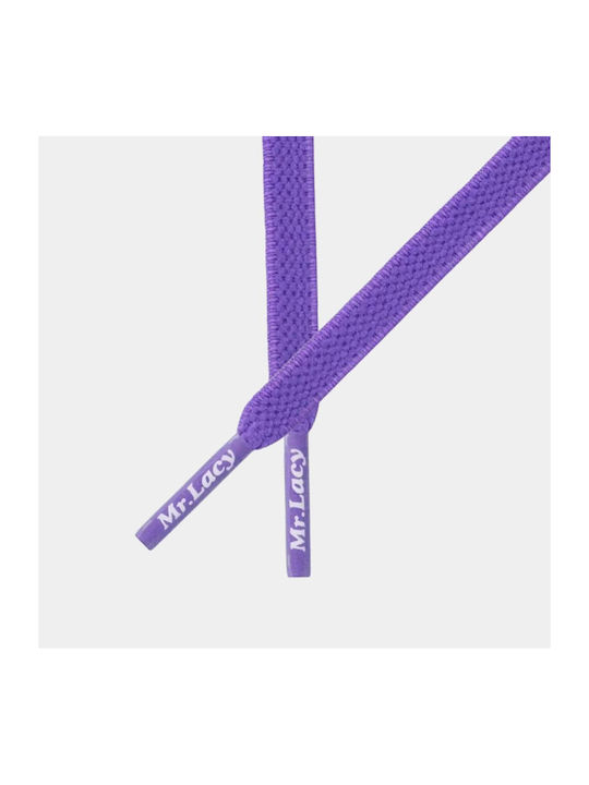 Mr.lacy Mr Lacy Flatties Κορδόνια Παπουτσιών Purple 2τμχ 90cm