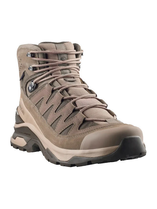Salomon Men's Hiking Boots Waterproof with Gore-Tex Membrane Brown