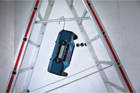 Bosch GP18V-3C Tischradio Wiederaufladbar mit Bluetooth und USB Blau