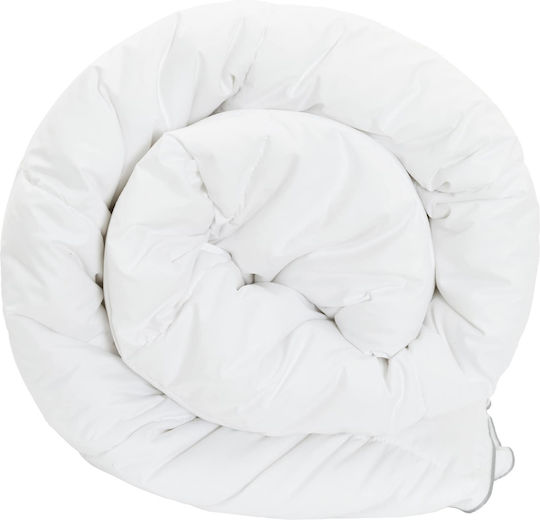 vidaXL King Size Blanket 260x220cm White
