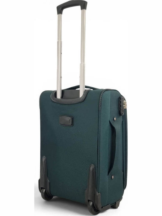 Playful Bags Cabin Travel Suitcase Green Height 53cm