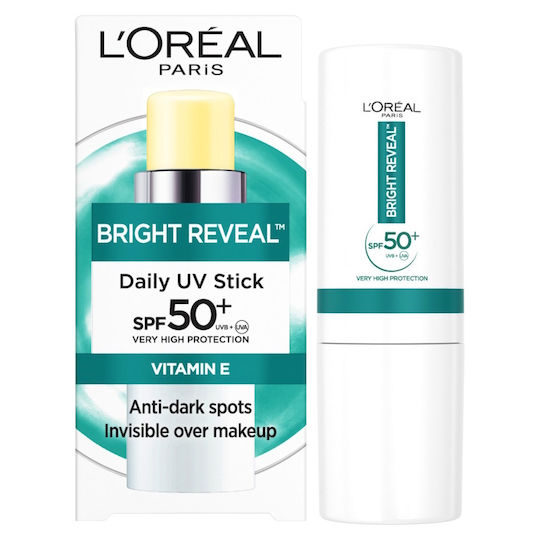 L'Oreal Paris Bright Reveal Αντηλιακό Stick Προσώπου & Σώματος SPF50+ 9ml