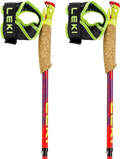 Leki Ultratrail Fx.one Telescopic Trekking Pole 1 Unit Red